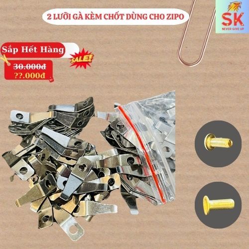 ลิ้นพร้อมพินสําหรับ Zippo - อุปกรณ์เสริมของแท้สําหรับ zippo โดยเฉพาะ