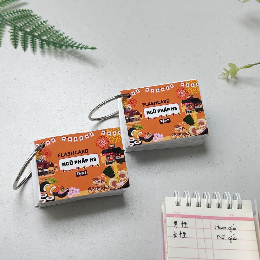 การ์ดการเรียนรู้ - N3 Grammar Flashcard (150 ไวยากรณ์)