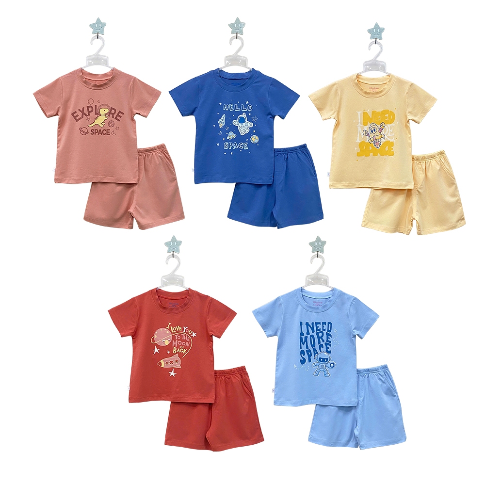 ชุดคอปกสั้นเด็กชาย 0093 - HELLO BnB