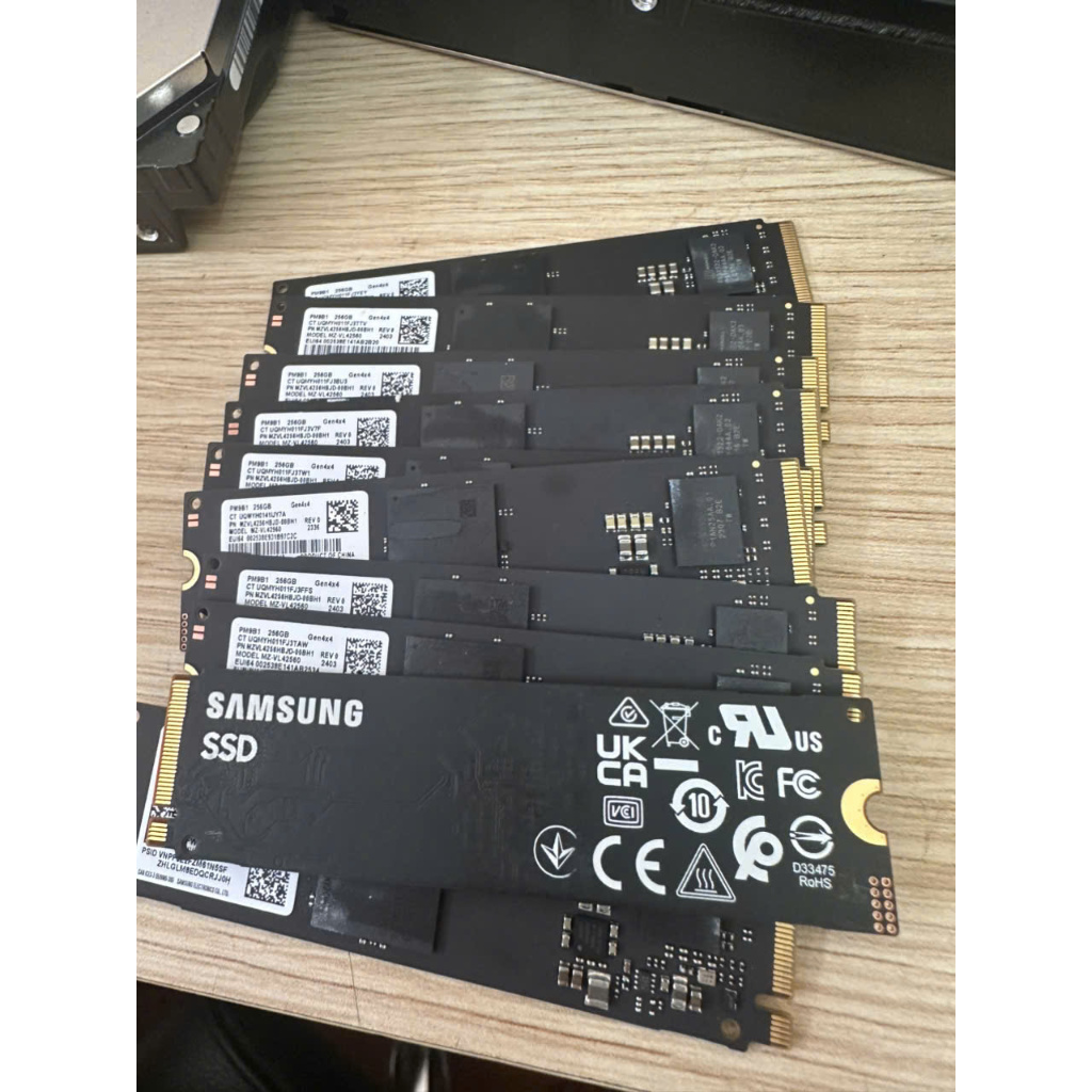 Samsung PM9B1 M.2 NVMe PCIe 2280 Gen4 256G SSD