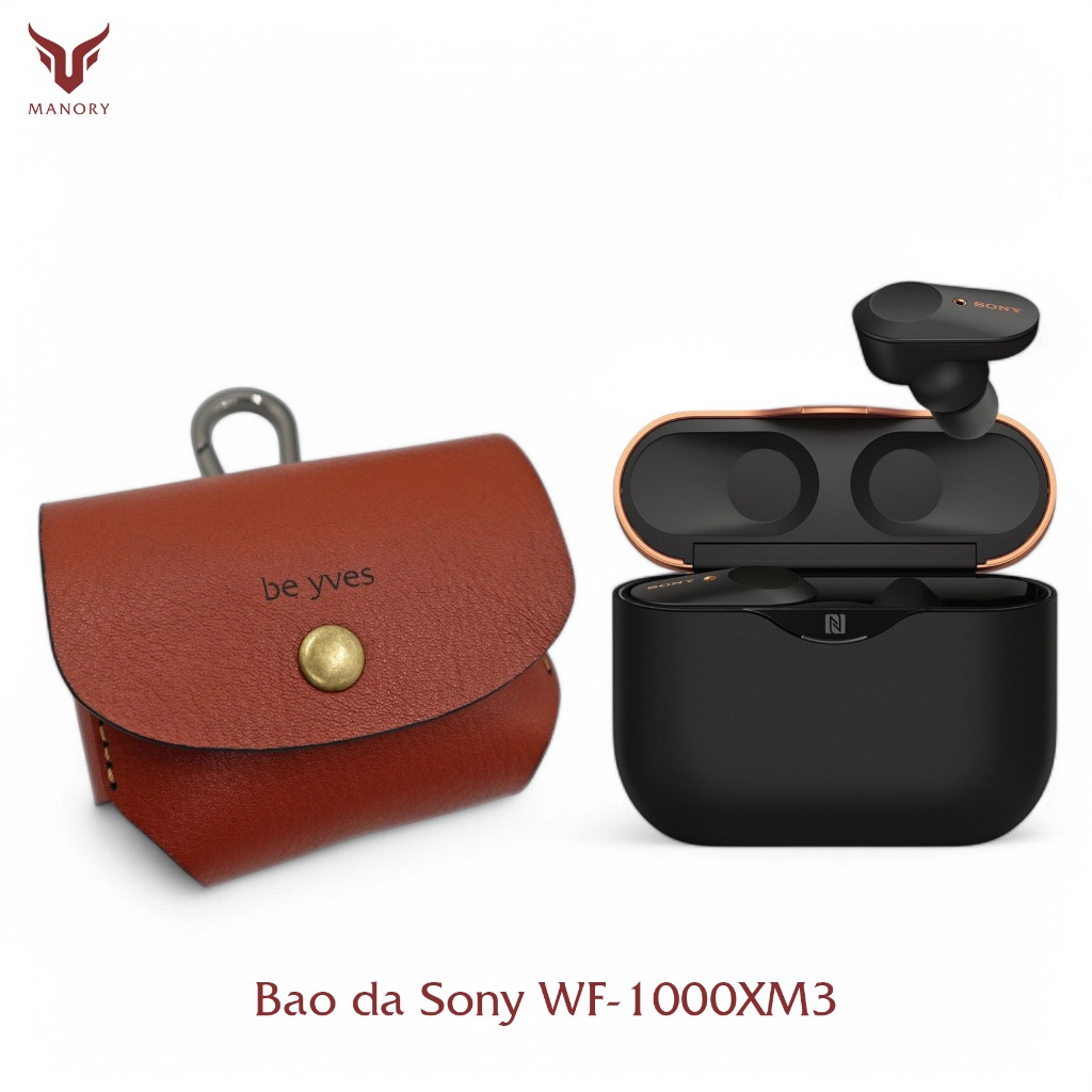 เคส Sony WF-1000XM3 [หนังวัว - ทําด้วยมือ] Manory Leather