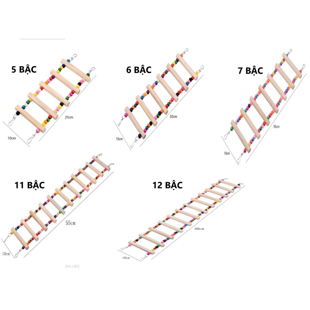 1 สีคุณภาพสูง RACING LADDER ใช้ในการแขวนไว้สําหรับ BIRD TO PLAY