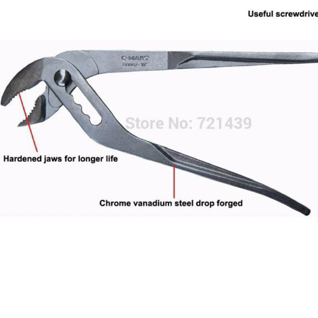 คีมปากแฉกปลอดภัย 250mm/10′ B0007-10 C-MART (Dungcu.az24 เชี่ยวชาญในไต้หวัน)