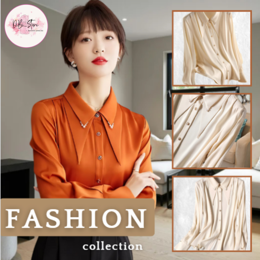 เสื้อเชิ้ตสํานักงานแฟชั่นสตรีน่ารัก [DiBi Store-SM05]