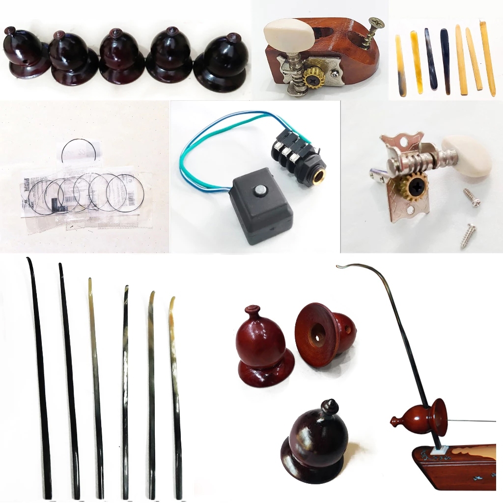 Bau Accessories - คอกีตาร์ - ลําโพง - Dipper - mobin - lock - string - plectrum {AP MusicBN}