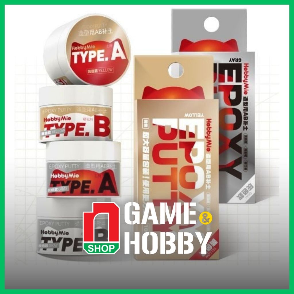 Hobby Mio AB Epoxy Putty 100g - ของแท้ Hobby Mio