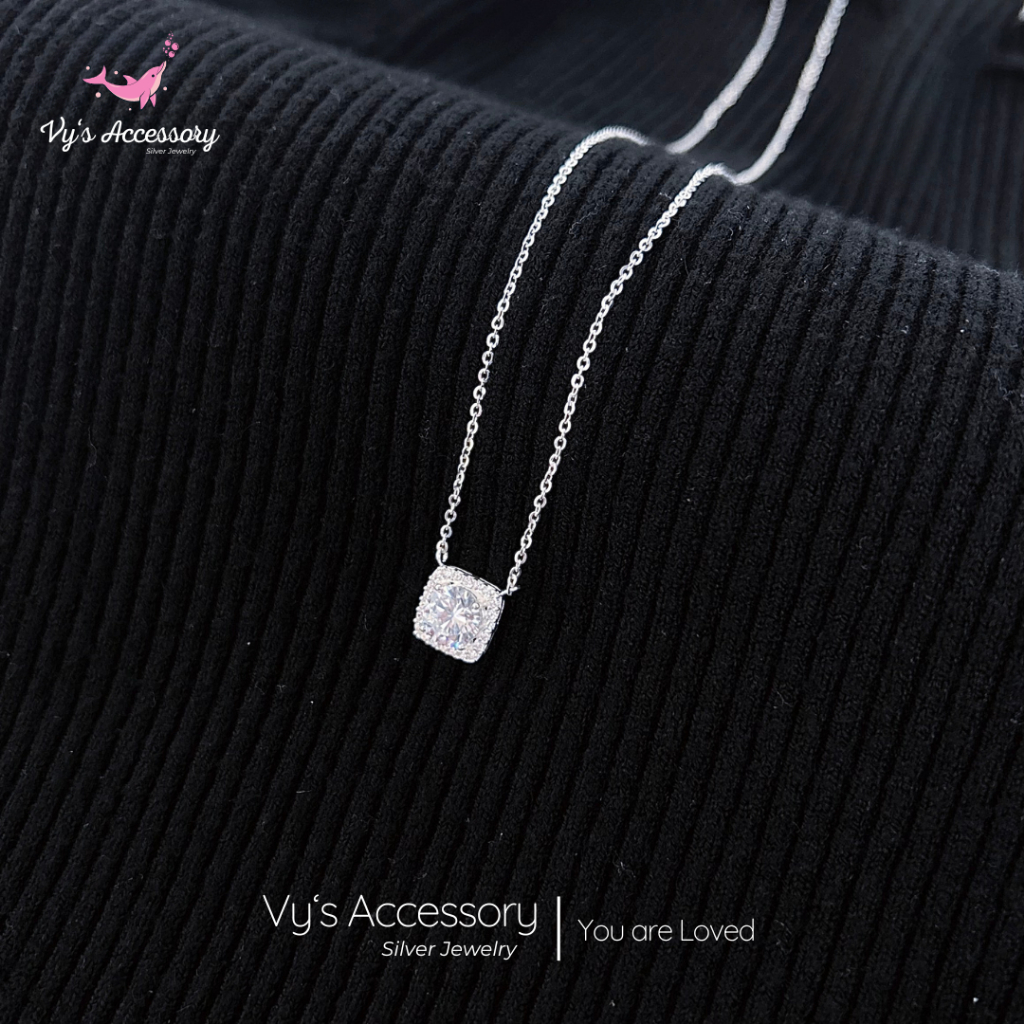 Halo Vys Accessory DM119 สร้อยคอเงิน