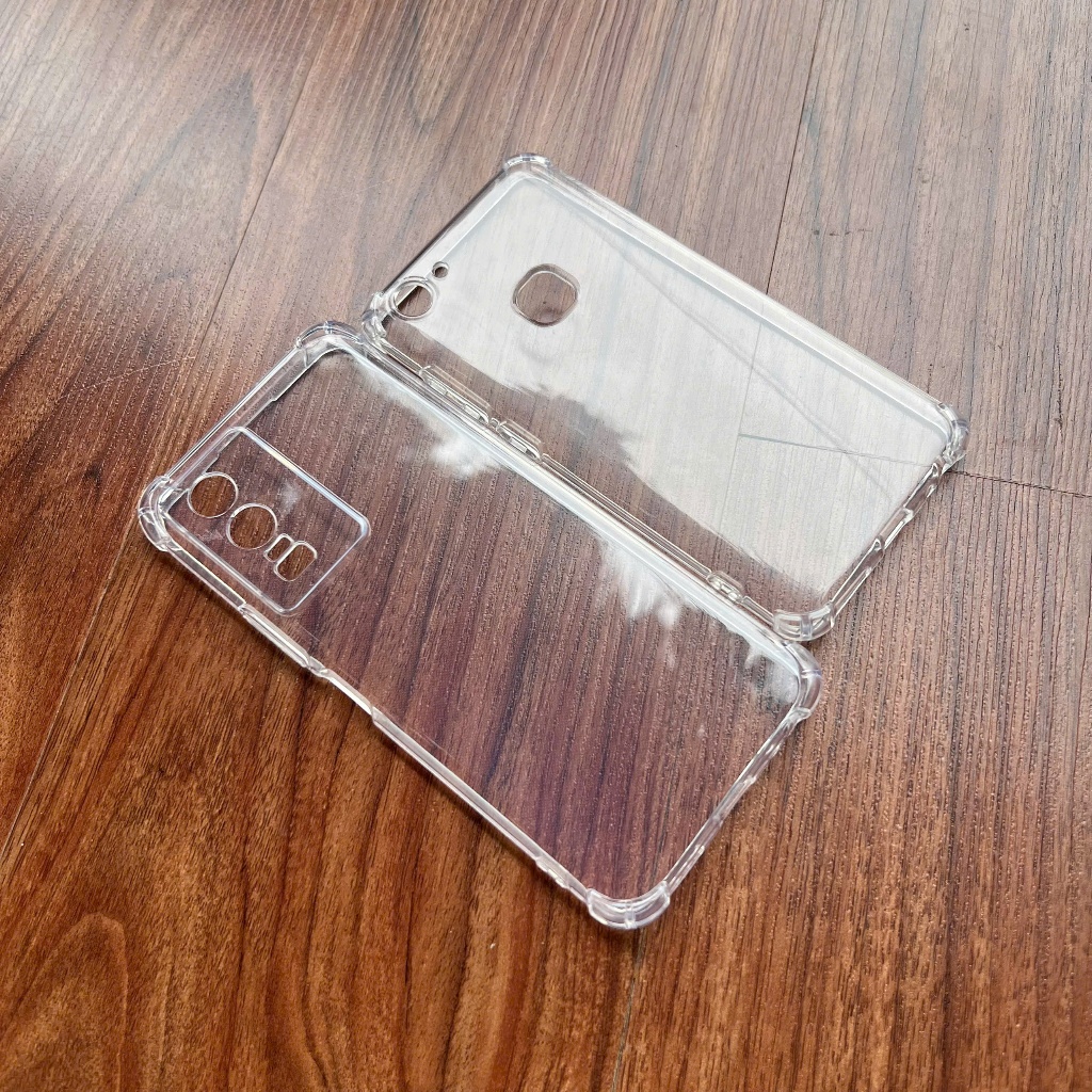 เคส Vivo Y75, Y76 5G, Y76S 5G, V7 ซิลิโคนใส และกันกระแทก 4 มุม