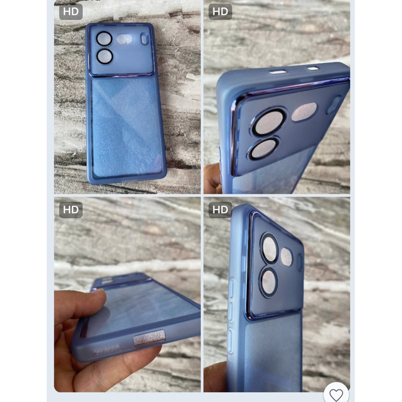 Vivo IQOO 12Pro / IQOO 12 เคสป้องกันกล้องแบบยืดหยุ่น