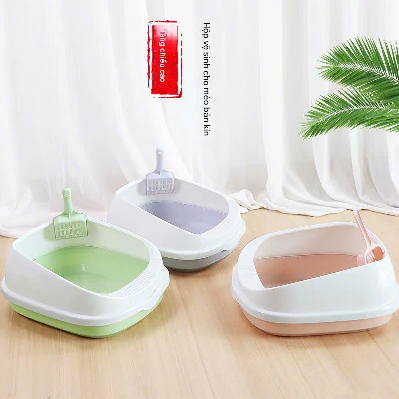 ถาดครอก/หม้อทรายสําหรับสัตว์เลี้ยง สุนัขและแมว (FREE SLOT) ขนาด 40x34x12cm - H2 Store