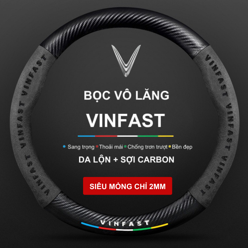 ที่หุ้มพวงมาลัย, พวงมาลัยรถยนต์สําหรับ Vinfast Fadil, Lux A, Lux SA, VF3 VF5, VF6, VF7, VF8 VF E34, 