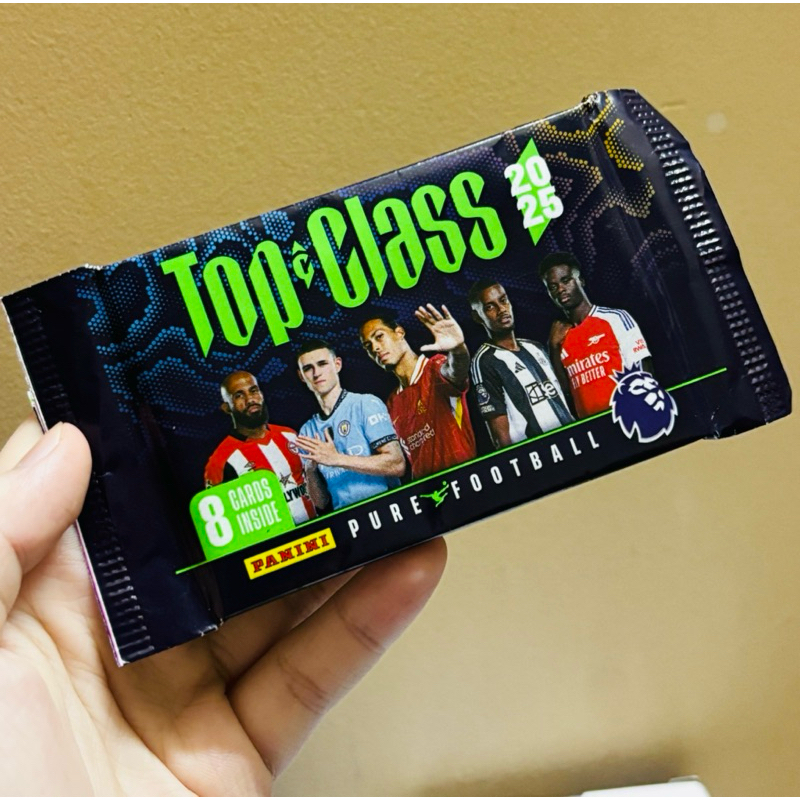 แพ็คการ์ดผู้เล่น PANINI TOP CLASS PREMIER LEAGUE 2025