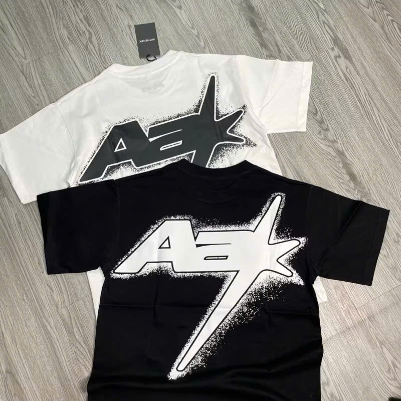 เสื้อยืด AA Studio - กางเกง AA Studio คุณภาพสูงเย็บปักถักร้อย Unisex รูปแบบผ้าฝ้าย 100% 2-Way