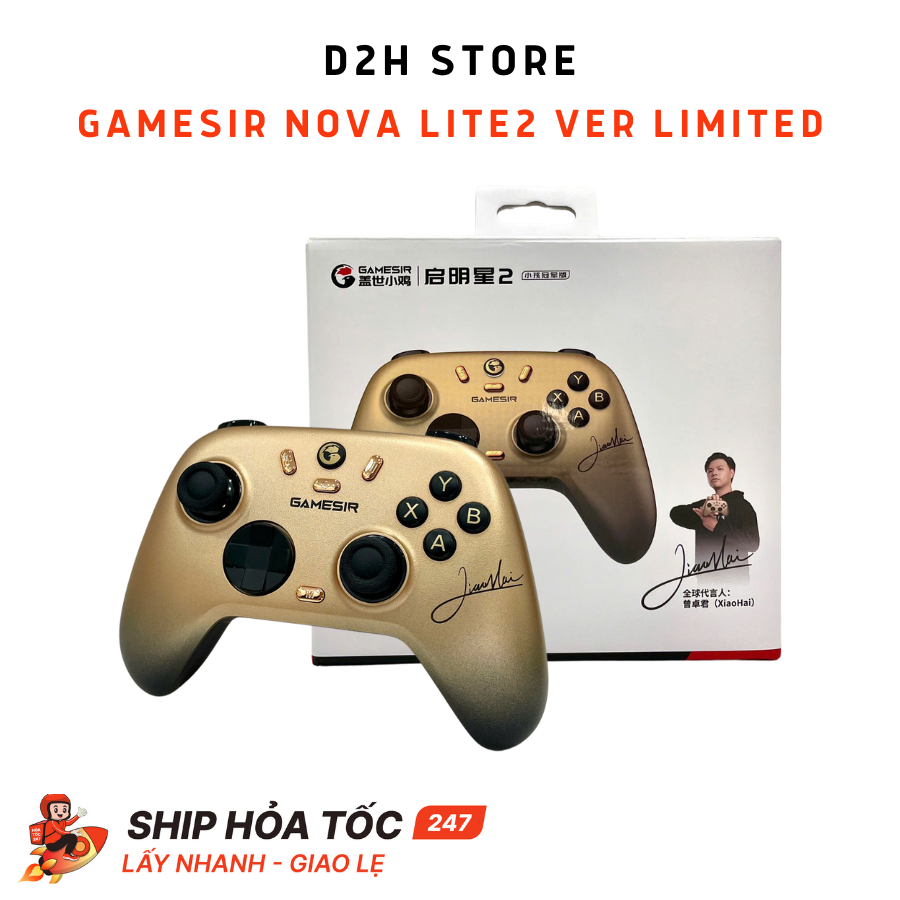 Gamesir NOVA LITE 2 Limited Controller นําเสนอตัวรับสัญญาณ USB 2.4G 1.000Hz, Hall Effec, PC, มือถือ,