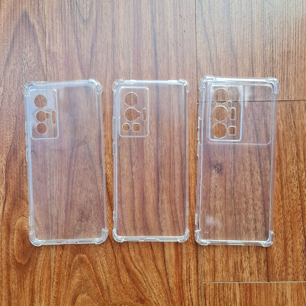 เคส Vivo X70, X70 Pro, X70 Pro+ (X70 Pro plus) ซิลิโคนใส และกันกระแทก 4 มุม