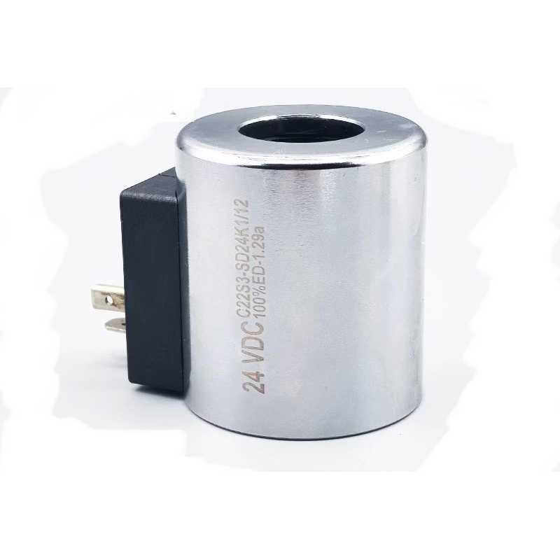 โซลินอยด์วาล์วไฮดรอลิกคอยล์ D1VW004CJNJW91 C22S3-SD24K1/12 1.29A เส้นผ่านศูนย์กลางภายใน x เส้นผ่านศู