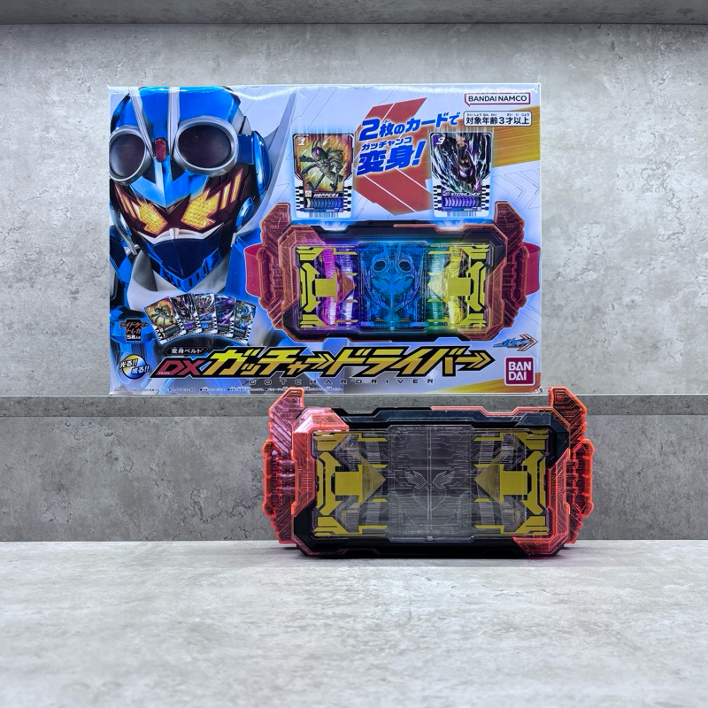 ของเล่น DX GOTCHARD, LEGEND DRIVER, การ์ด CHEMY ของแท้, FAKE NEEDLE MASK KNIGHT, KAMEN RIDER GOTCHAR