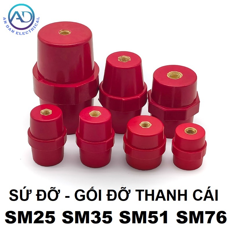 รองรับเซรามิก SM-25 SM-35 SM-51 SM-76 รองรับบัสบาร์ SM25 SM35 SM51 SM76