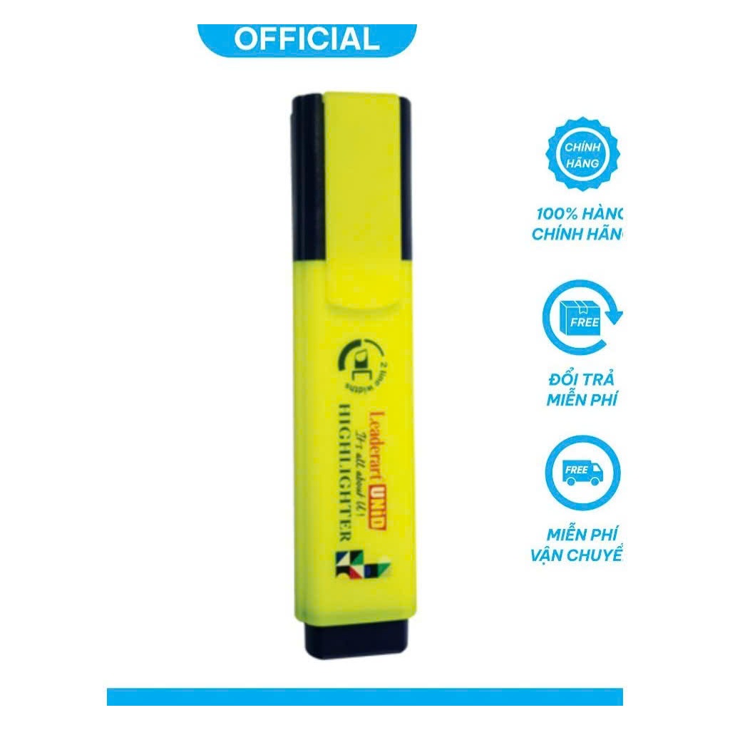 02 LA101HL ปากกาไฮไลท์ทรงสี่เหลี่ยม (มาร์กเกอร์ไลน์)