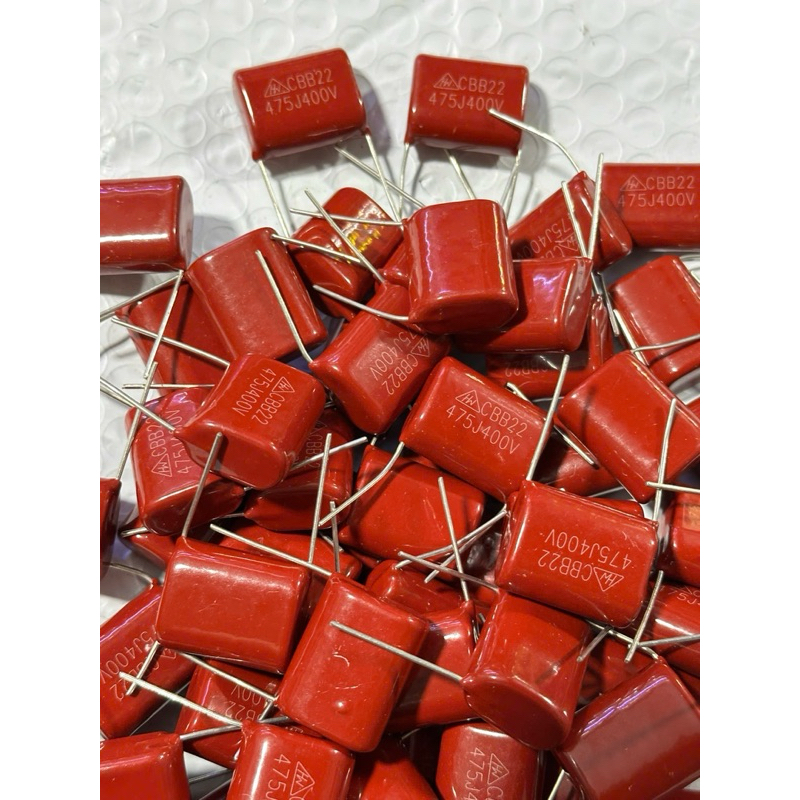 Combo 10 คาปาซิเตอร์ 475J-400V