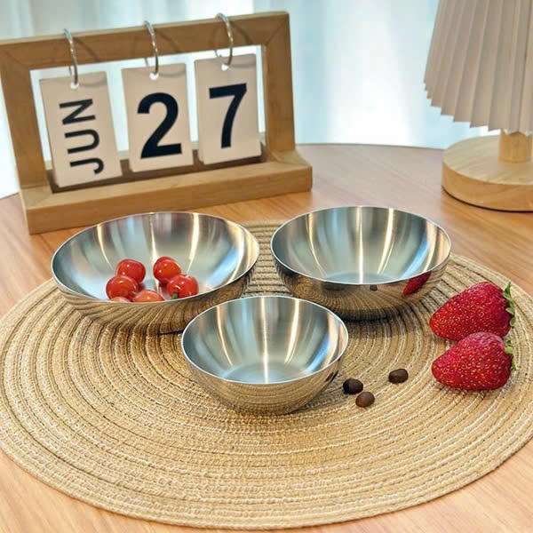 Chockmen ชามอาหาร [410] สแตนเลส 18/10 8/10/11.5cm C410