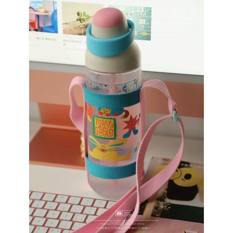 ชุดขวดน้ํา Chakolab 888ml + สายครอสบอดี้