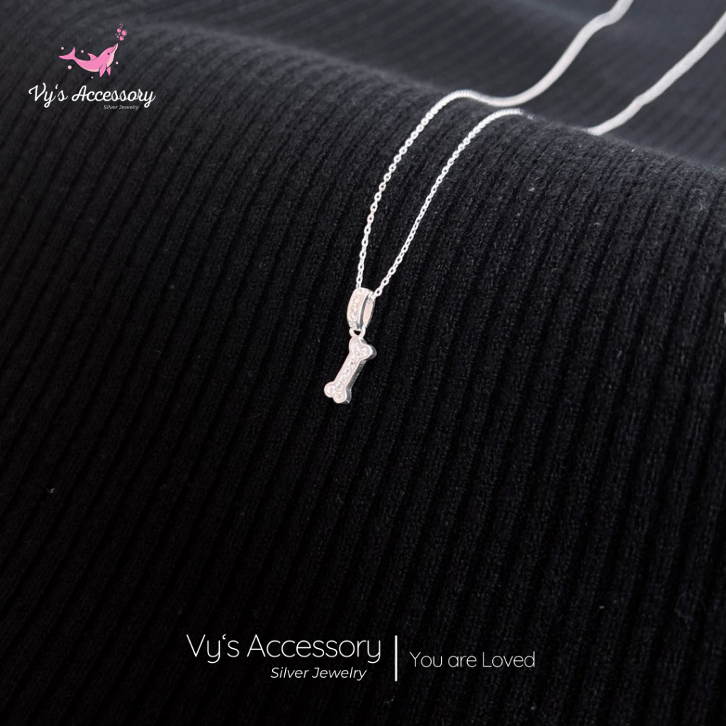 สร้อยคอเงินกระดูกน่ารัก DM27