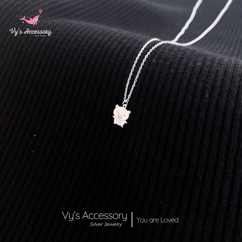 อุปกรณ์เสริมของ Vys DM47 สร้อยคอลูกหมูเงิน