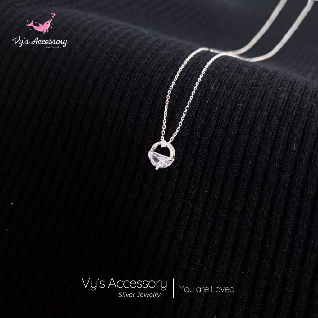 Vys Accessory DM65 สร้อยคอดาวเคราะห์เงิน