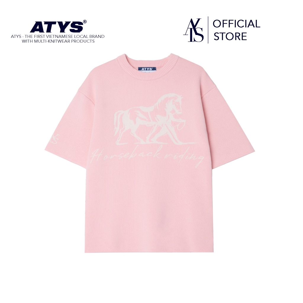 เสื้อยืด ATYS MUSTANG KNIT COTTON