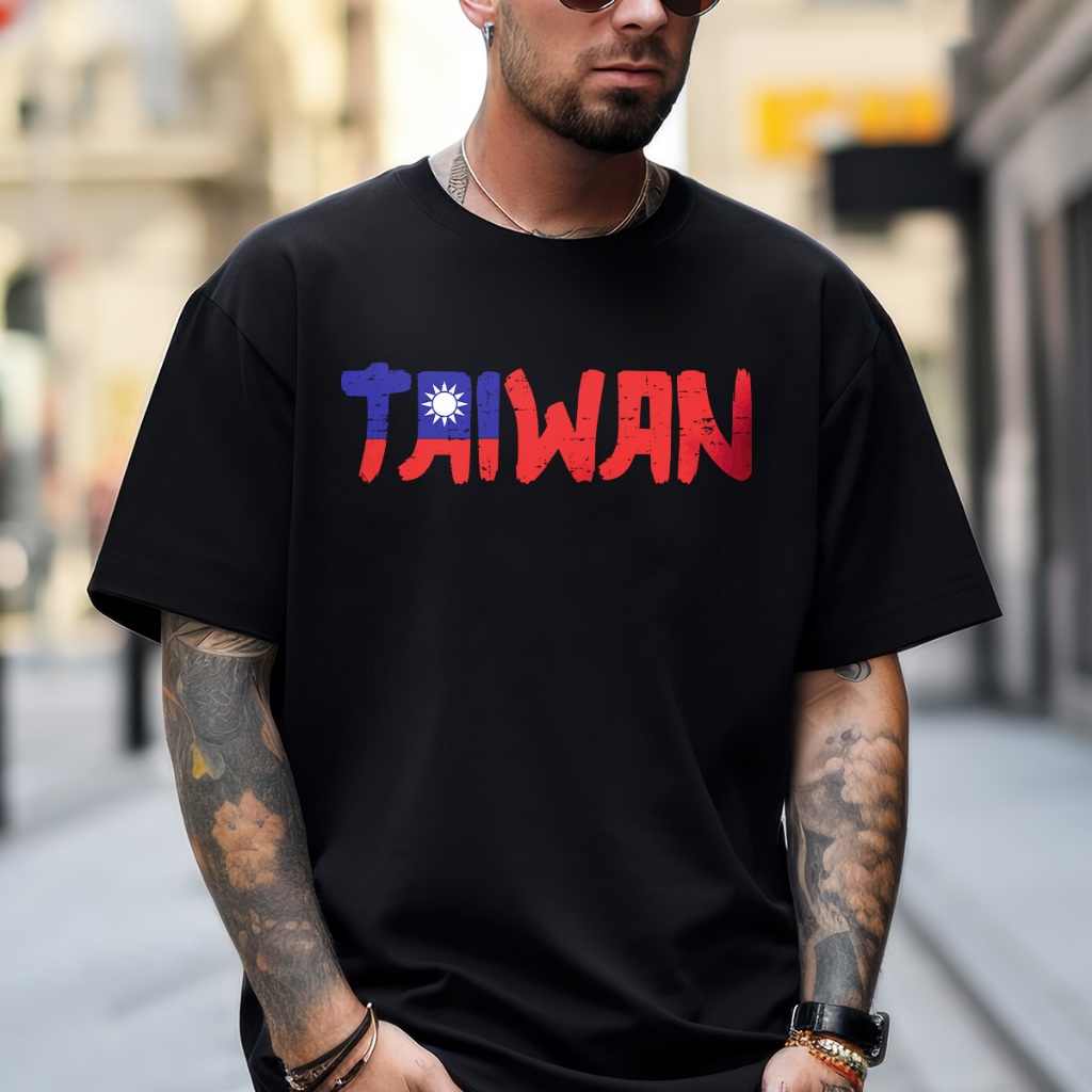 ไต้หวัน เสื้อยืด Oversize Local Brand 536