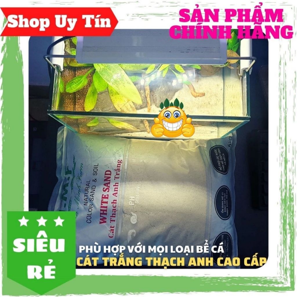 คุณภาพสูง SMOOTH White Quartz Sand, การตกแต่งตู้ปลา, ภูมิทัศน์ขนาดเล็ก 0.5KG