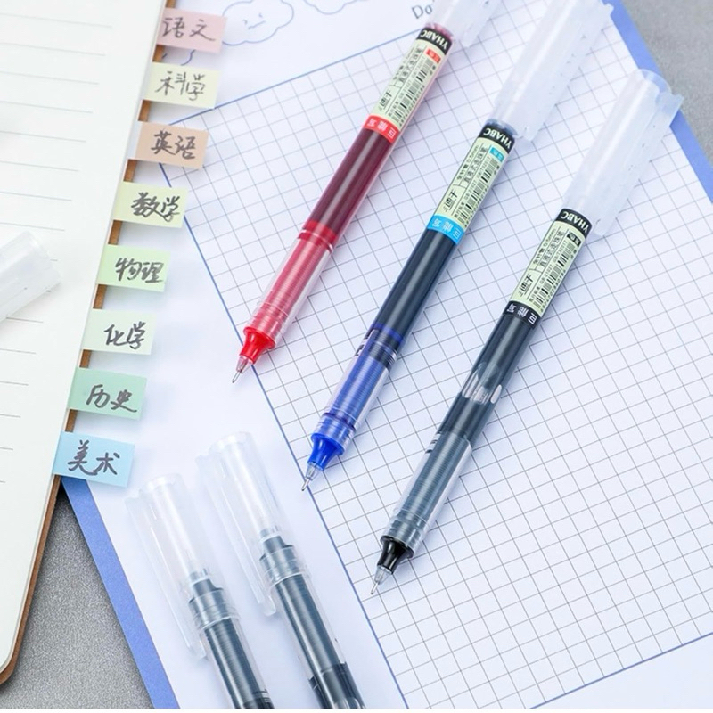 ปากกาเจล [PEN_HOUSE] เขียนลื่น หมึกแห้งเร็ว จับง่าย เขียนง่าย 0.5mm Nib