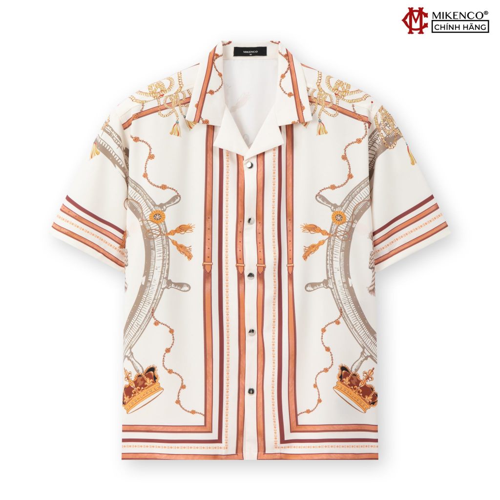 MIKENCO Royal Club Shirt เสื้อเชิ้ต unisex