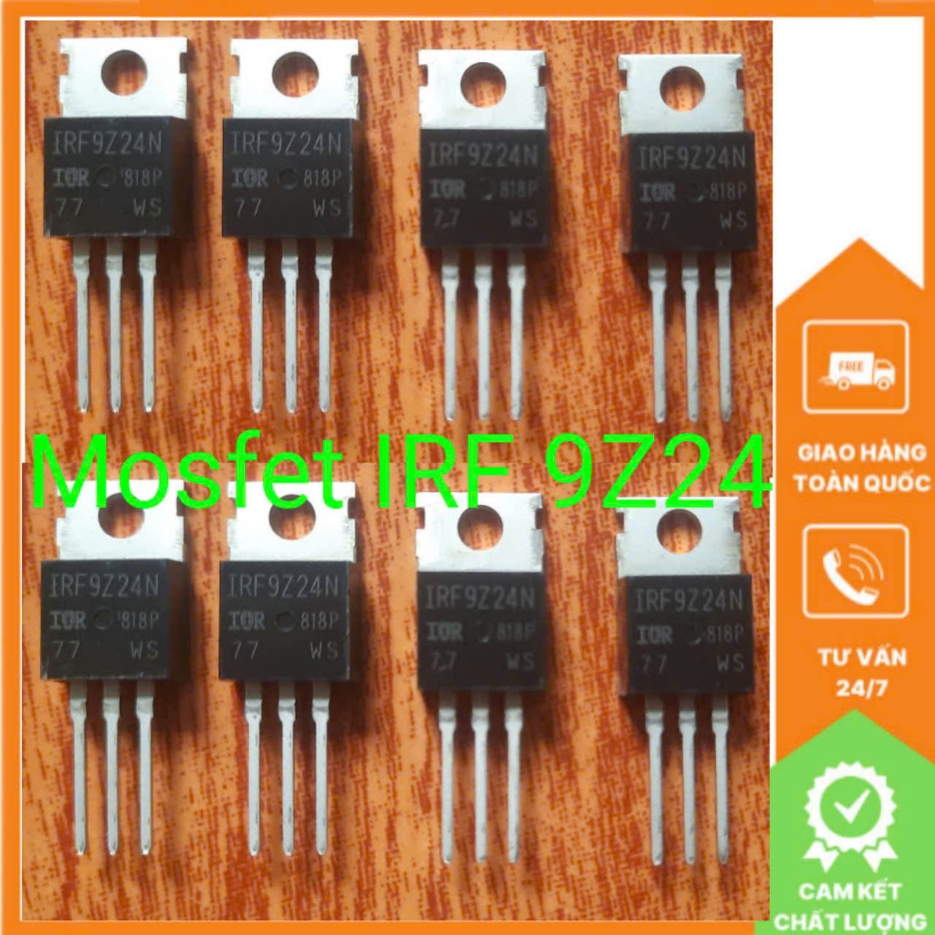 Mosfet IRF 9Z24 - 9Z34 คุณภาพดี ใหม่ 100%