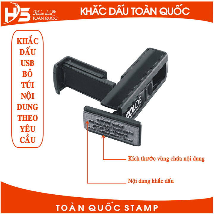 แสตมป์ USB กระเป๋าแกะสลักแบบกําหนดเองพร้อมเนื้อหาของ Family and Name (3 Words) ครอบครัวและชื่อ (3 Wo