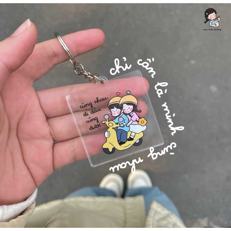 GIFT MESSAGE KEYCHAIN