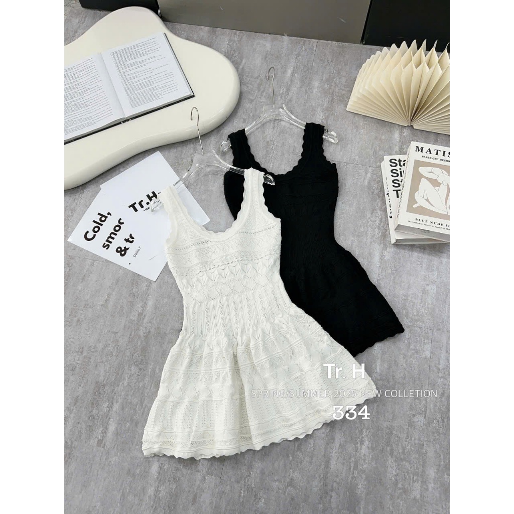 Qc ชุดเดรสคอยูลูกไม้มาตรฐาน l1 ms053