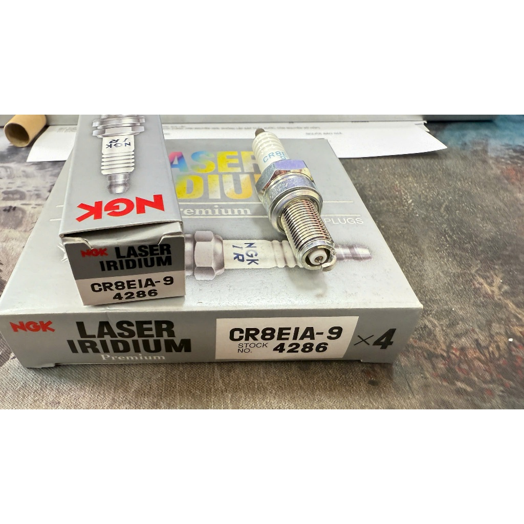 [GENUINE] หัวเทียน NGK LASER IRIDIUM CR8EIA9 สําหรับ EXCITER, WINNER, CBR150, RAIDER