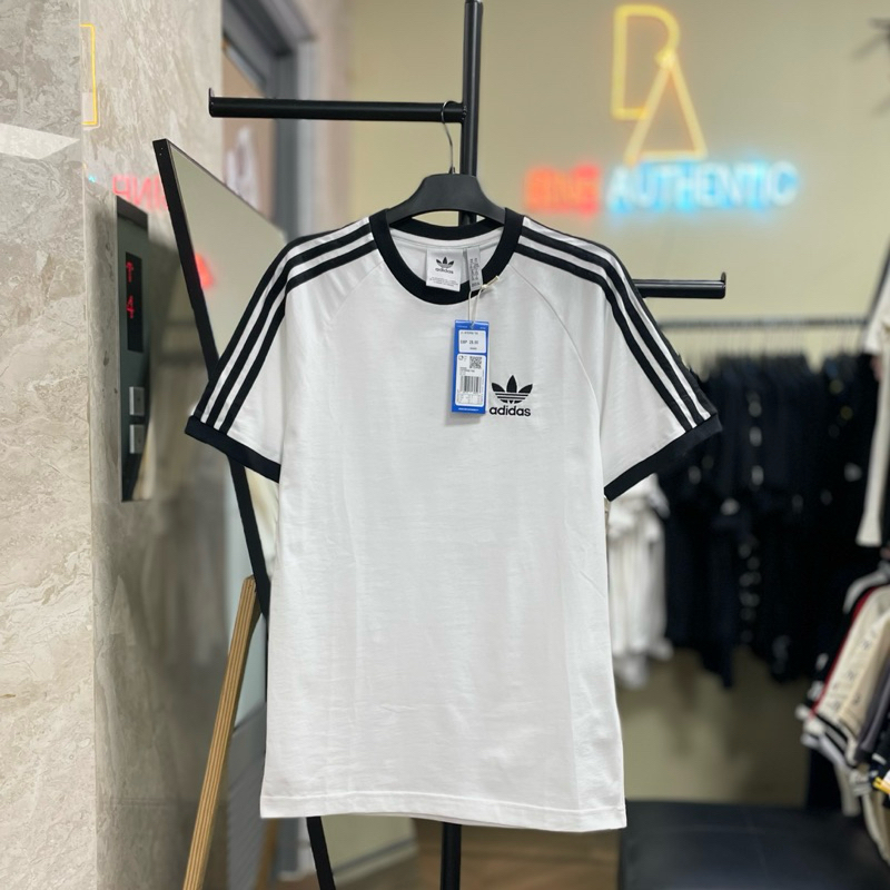 เสื้อยืดสีขาว 3 แถบ Classics Adicolor ของแท้ IA4846 Binh ร้าน VN ของแท้