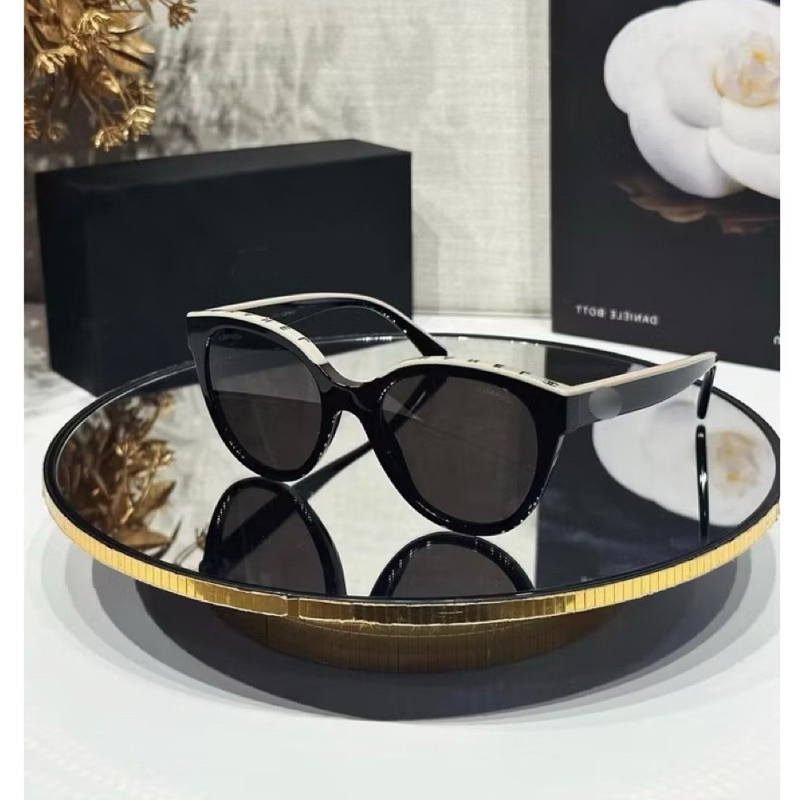 แว่นกันแดดผู้หญิงคุณภาพสูง กรอบแว่นกันแดดไฮบริดทรงแคทอายทรงกลมพร้อมอุปกรณ์ป้องกันดวงตา U400 C282 Jol