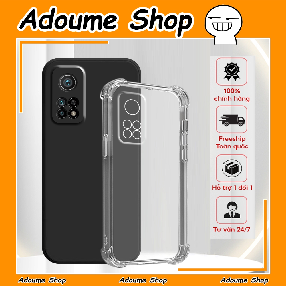 เคส Xiaomi Mi 10T Pro / Mi 10T Pro 5G กันกระแทก โปร่งใส ป้องกันกล้อง