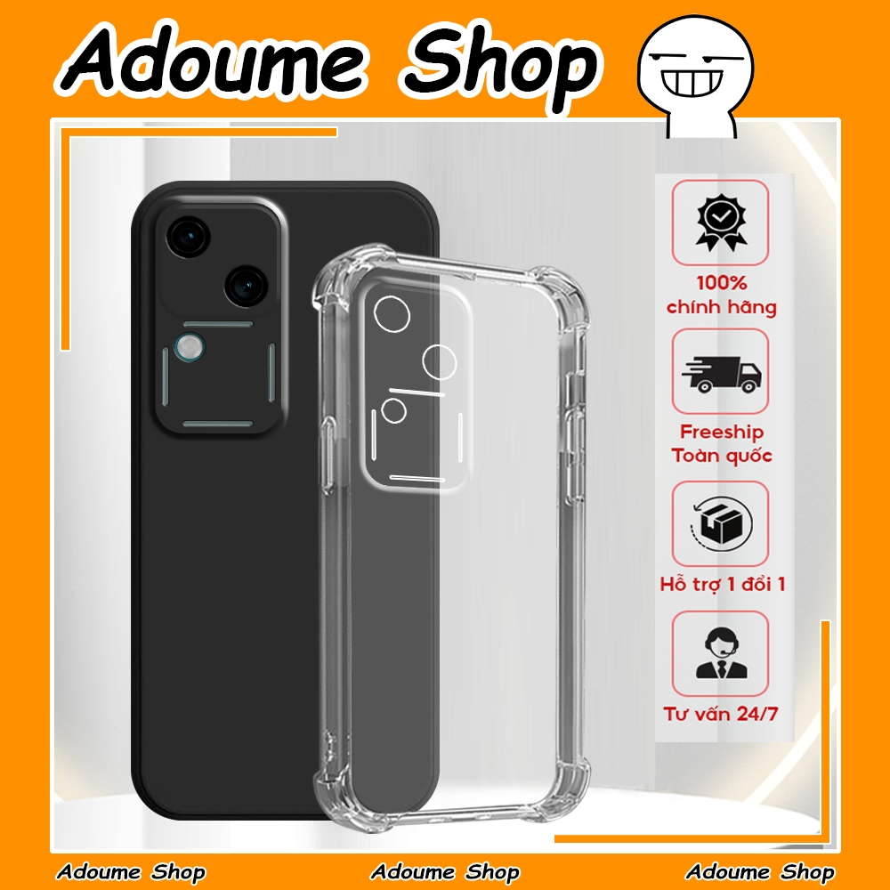 เคส Vivo V30 5G / V30e 5G กันกระแทก โปร่งใส ป้องกันกล้อง