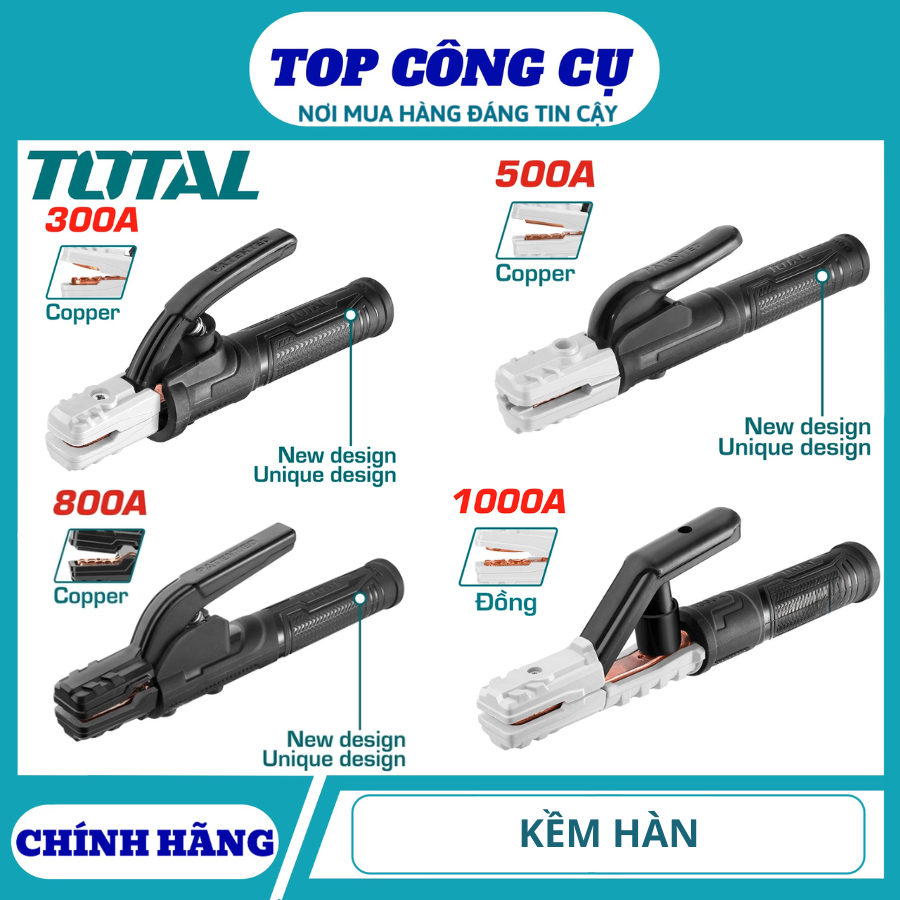 TOTAL เชื่อม Nipper 300A TWAH3006 / 500A TWAH5006 / 800A TWAH8006 / 1000A TWAH10006