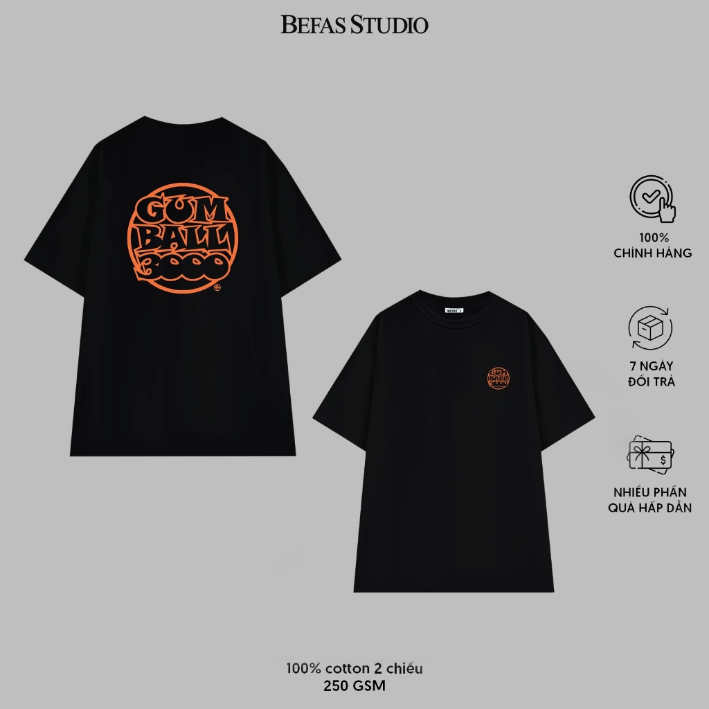 Sleeve T-Shirt Gumball3000 - Gumball 3000 - OG T-Shirt Fullbox Unisex cotton 100% ทรงปล่อยโอเวอร์ไซส