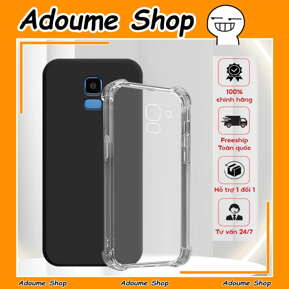 เคส Samsung J6 2018 / J6 Plus / J6+ กันกระแทก โปร่งใส กันกล้อง