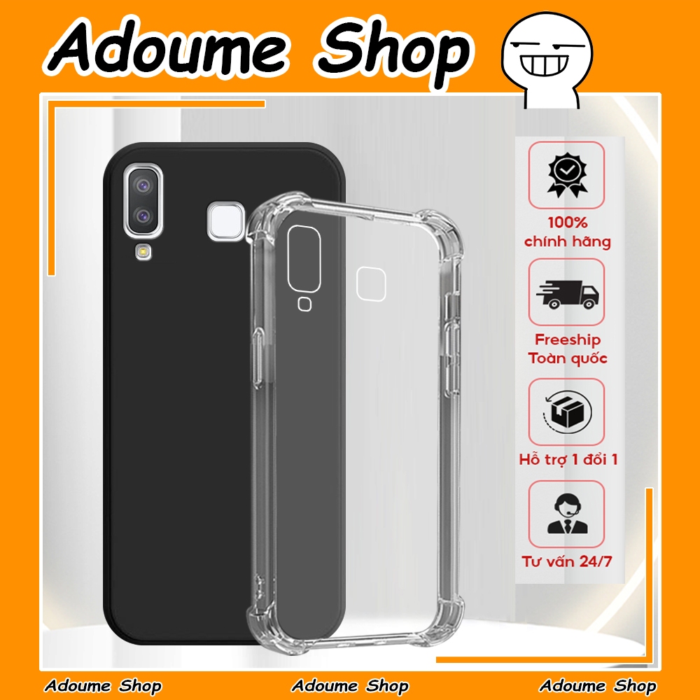 เคส Samsung A8 Star / A9 Star กันกระแทก โปร่งใส กันกล้อง