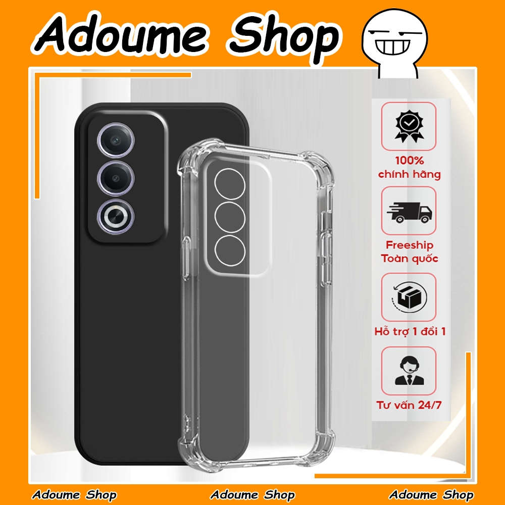 เคส Oppo A80 5G กันกระแทก โปร่งใส กันกล้อง