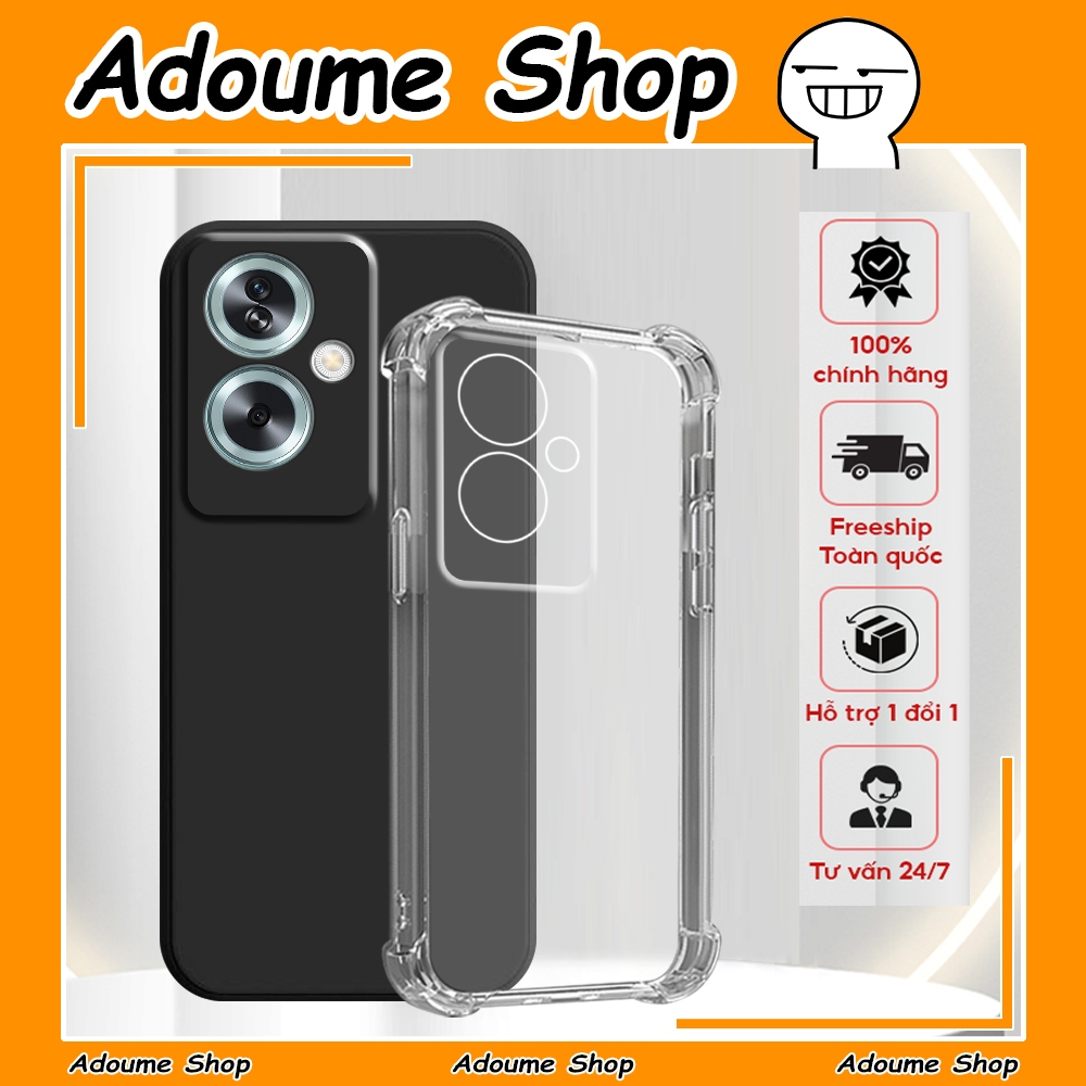 เคส Oppo A79 5G กันกระแทก โปร่งใส กันกล้อง