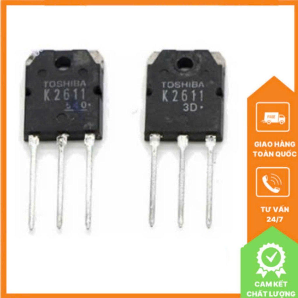 MOSFET K2611 ถอดประกอบคุณภาพสูง